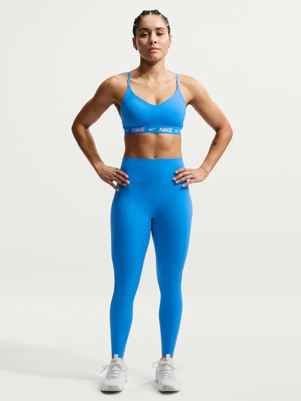 Nike Women's Bright Blue High-Waist Leggings
